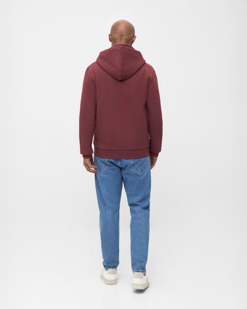 TreeHoodie Jacket Bordeaux Mel